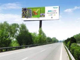  昆山高速擎天柱广告牌的特点和优势